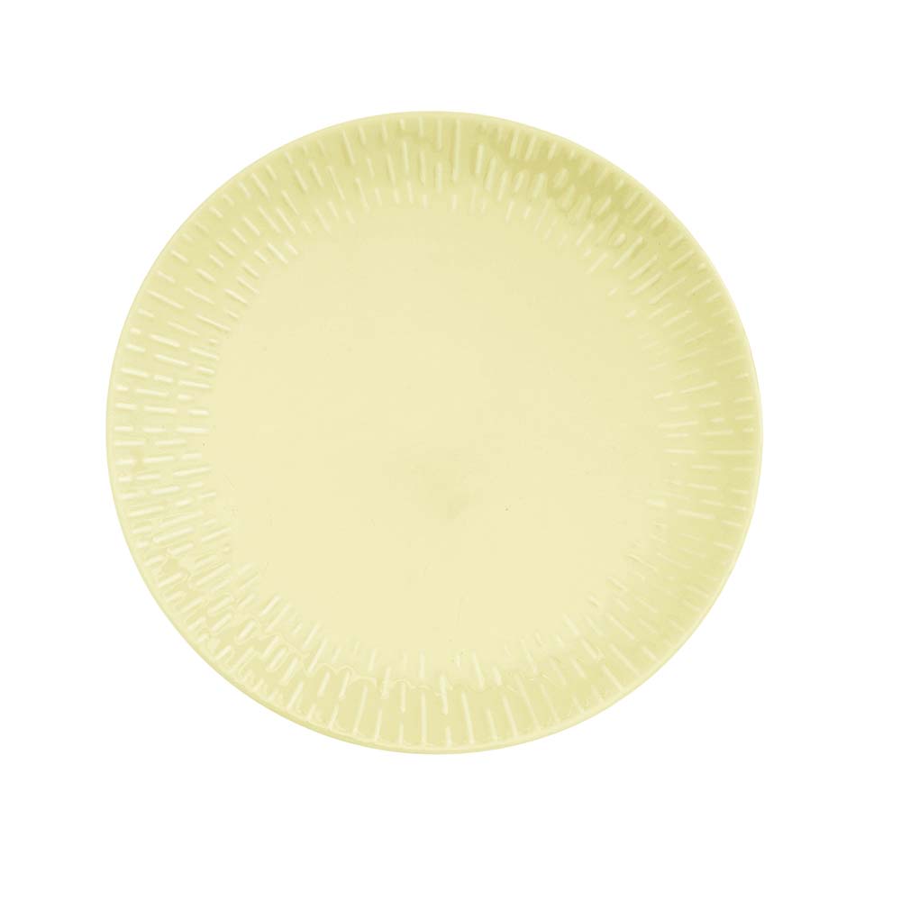Aida - Confetti - middagstallerken lemon